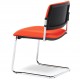 Morello Upholstered Chrome Cantilever Chair